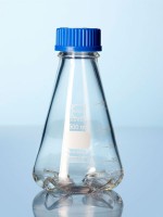 Колба DURAN Group 500 мл, коническая, с 4-мя нижними перегородками, с крышкой, стекло