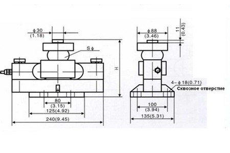 Zemic HM9B-C3-20t-16B - Тензодатчики