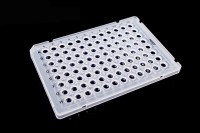Планшеты для ПЦР, 96-луночные, с полуюбкой, низкий профиль, бесцветные, полипропилен, для ABI, Nest, Китай (аналог арт. PCR-9601-HS, Китай)