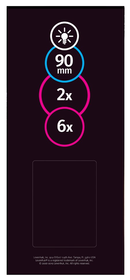 Лупа ручная Levenhuk Zeno Handy ZH35
