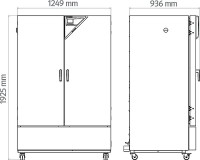 Инкубатор Binder KB ECO 720, 700 л, с охлаждением Пельтье