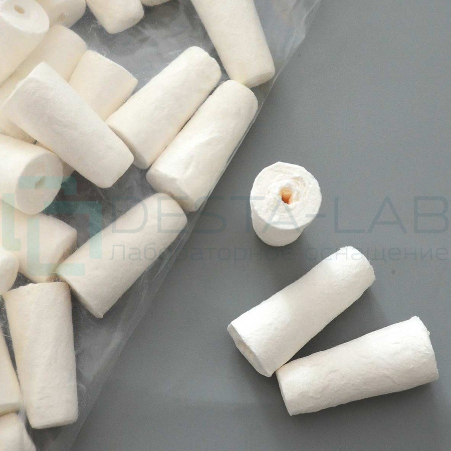 Пробка целлюлозная №19 (19,0-22,0 мм.) стерилизуемая, автоклавируемая, газопроницаемая, РП-076