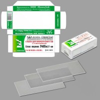 Стекло для микропрепаратов, покровное 24*55 мм.