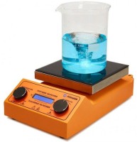 Магнитная мешалка с подогревом PL-HR-basic, Primelab (PT1000+штатив) на 10 л.