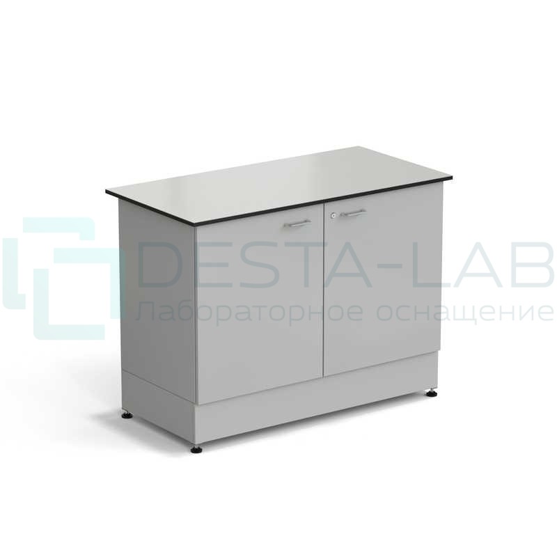 Стол-тумба ЭКРОС 1200х600х900 мм 2 двери, раб. поверхность - LABGRADE