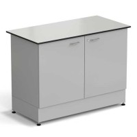 Стол-тумба ЭКРОС 1200х600х900 мм 2 двери, раб. поверхность - LABGRADE