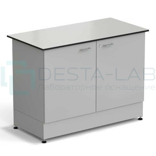 Стол-тумба ЭКРОС 1200х600х900 мм 2 двери, раб. поверхность - LABGRADE