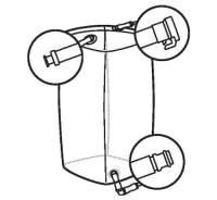 Мешки для сбора, хранения и транспортировки культуральной жидкости 3D Productainer BPCs, 100 литров, материал CX5-14, 3 порта, Thermo FS (DM_SH30650.02)