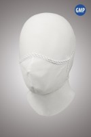 Маска для чистых помещений, на завязках, маска-экран, многоразовая, ЛТО