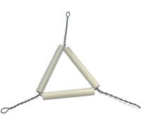 Треугольник фарфоровый 70х10х5