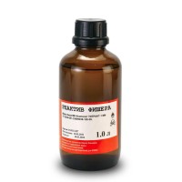 Реактив Фишера. Марка Аква М®-Композит ТИТРАНТ 1 MN. Кат. № 827. Фасовка 500 мл.