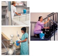 Ведро-диспенсер Wettask, 4,5 литра, 1 шт., Kimberly-Clark