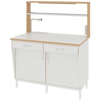 Стол пристенный ЛАБ-1200 ПЛТМ (Ламинат)