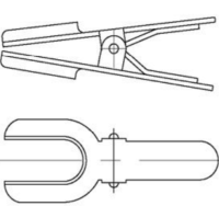 Зажим МБ 6.272.081-03 S38