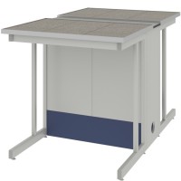 Стол островной высокий ЛАБ-PRO СОКв 90.150.90 KG-ESS