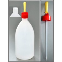 Капельница с пипеткой типа Ранвье, 1000 мл., п/эт, Kartell