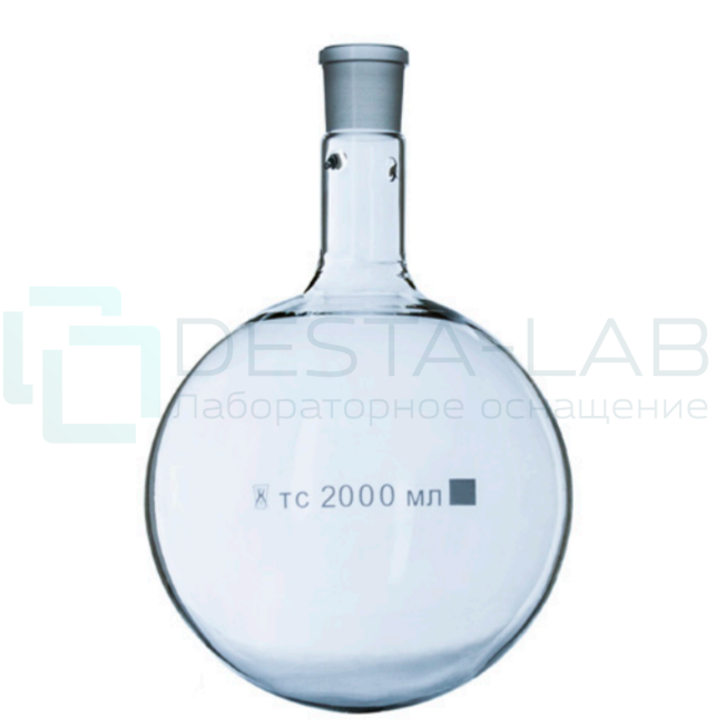 Колба ИР-1м3 1000 мл с рожками ГФ 5.887.339-01