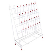 Панель для сушки лабораторной посуды, метал., 32 предмета