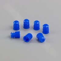 Пробка для пробирок 13 мм, п/эт, голубая, уп. 1000 шт, ТУ 9464-015-29508133-2014