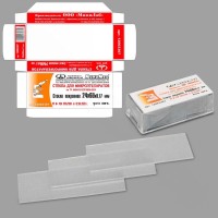 Стекло для микропрепаратов, покровное 24*60 мм.