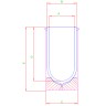 Сосуд Дьюара цилиндрический KGW-Isotherm G18C объем 2500 мл с ручкой