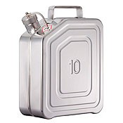Канистра для ЛВЖ Rötzmeier 10KK, с завинчивающейся крышкой, 10 л, нержавеющая сталь