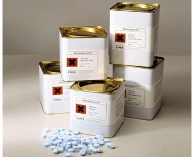 Таблетки катализатора Kjeltabs Se/3,5, 3,5 г K2SO4 + 3,5 мг Se, 1000 шт./уп., Foss