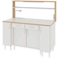 Стол пристенный ЛАБ-1500 ПЛТМ (Ламинат)