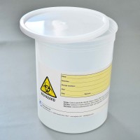 Контейнер д/отбора, транспортировки и хранения биологич. материалов (д/гистологии), 1500 мл. с защелк. крыш., с этикеткой., н/стер., п/п, Aptaca