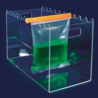 Штатив ISOLAB для 10 гомогенизационных пакетов, акрил