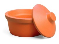 Емкость для льда и жидкого азота 2,5 л, оранжевый цвет, круглая с крышкой, Round, Corning (BioCision)
