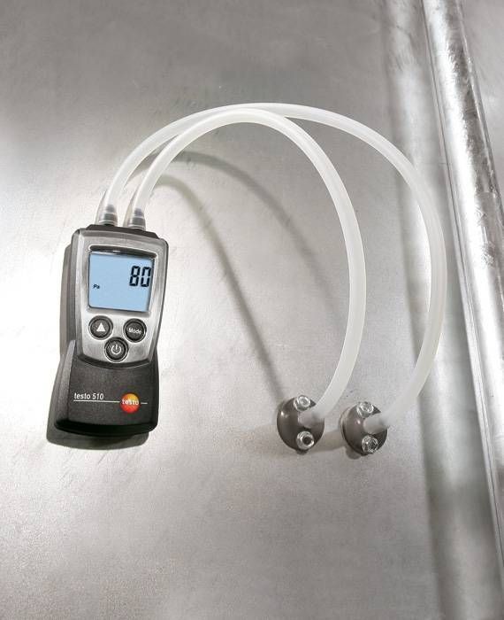 Комплект testo 510 - Карманный дифференциальный манометр