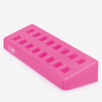 Штатив ISOLAB для 16 кювет, красный, полипропилен