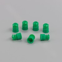 Пробка для пробирок 13 мм, п/эт, зеленая, уп. 1000 шт, ТУ 9464-015-29508133-2014