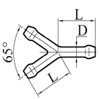 Трубка соединительная ТС-У-6 ГОСТ 25336-82
