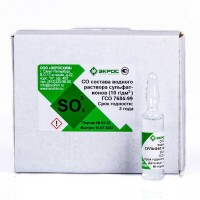 Сульфат-ион ГСО 7684-99 МСО 0199:2001 (10 г/дм3) (EK_3.05.01.0390)