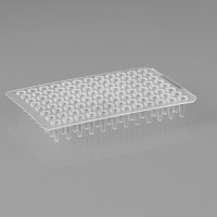 Планшеты для ПЦР, 96-лун., без юбки, низкий профиль, бесцветные, 10 шт./уп., 100 шт./кор., Biologix, Китай