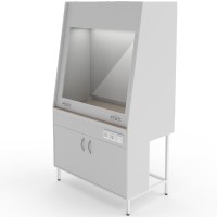 Вытяжной шкаф со столешницей из керамогранитной плитки Теолаб ШВ-1200 КГ