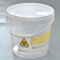 Контейнер д/отбора, транспортировки и хранения биологич. материалов (д/гистологии), 2000 мл. с защелк. крыш., с этикеткой., н/стер., п/п, Aptaca