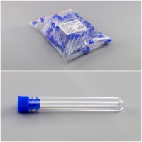 Пробирка цилиндрическая без пробки 5 мл, 12×75 мм, п/с, Пробка 13 мм, ТУ 9464-015-29508133-2014, уп. 100 шт