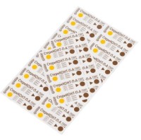 Индикатор паровой стерилизации СтериКонт-П-А, для режимов стерилизации «120 °C/45 мин», «126 °C/30 мин», «132 °C/20 мин», химический, 500 тестов, Винар