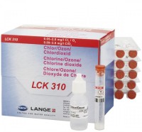 Кюветный тест Hach LCK 310 на Хлор своб. общий (Cl2), Хлора диоксид (ClO2) и Озон (О3), 24 тестов