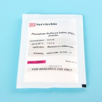 Буфер фосфатно-солевой PBS, в порошке, 0,01 М, pH 7,2-7,4, Servicebio, Китай