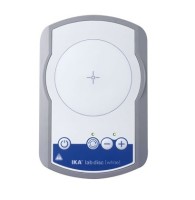 Магнитная мешалка без нагрева, объем по воде 0,8 л, d платформы 100 мм, 1500 об/мин, lab disc Ikamag white, IKA (аналог FlatSpin, арт. 8030184000, DLab, Китай)