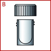 Виала Bohlender 7 мл, PFA, с круглым дном