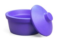 Емкость для льда и жидкого азота 2,5 л, фиолетовый цвет, круглая с крышкой, Round, Corning (BioCision)