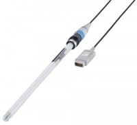 pH-электрод комбинированный LR 2000.64, стеклянный корпус, 0..14 рН, с кабелем для Almemo, IKA
