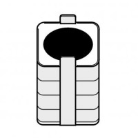 Адаптер для 1 флакона с плоским дном на 180/250мл, или с коническим дном на 175/225мл, к прямоугольному стакану на 500 мл, для ротора A-4-81 и S-4x500, 2 шт/уп, Eppendorf