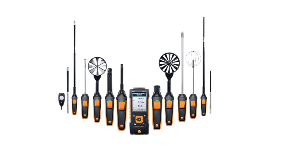 testo 440 - Прибор для измерения скорости и оценки качества воздуха в помещении