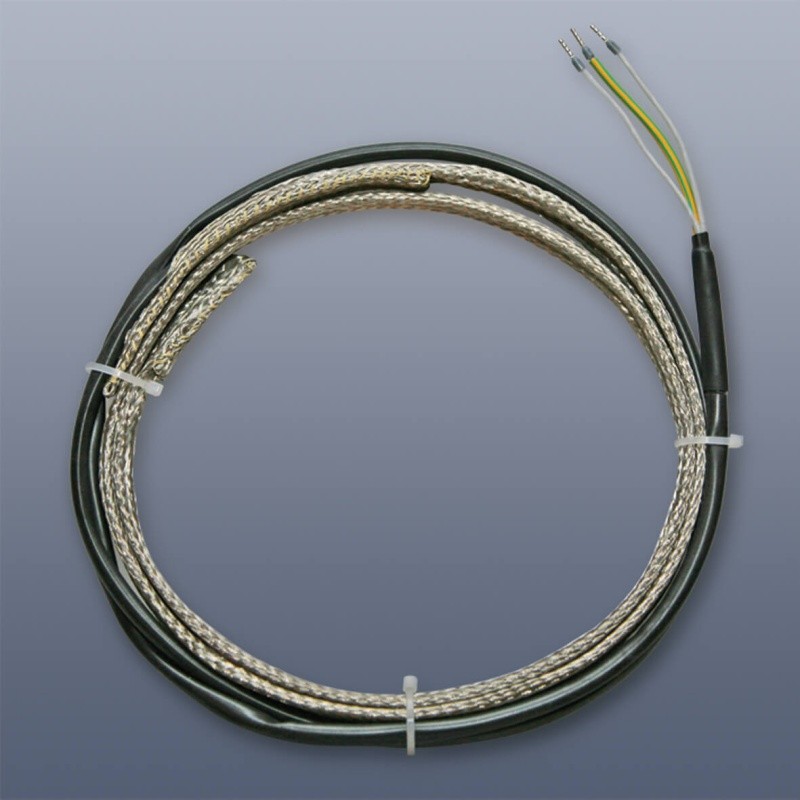 Нагревательная лента SAF (Kletti) KM-HT-PSS, изоляция из PTFE, медно-никелевая оплетка, макс. температура 260°C, 10 м